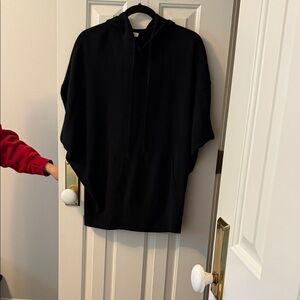 Vince Black Hoodie Sweatshirt